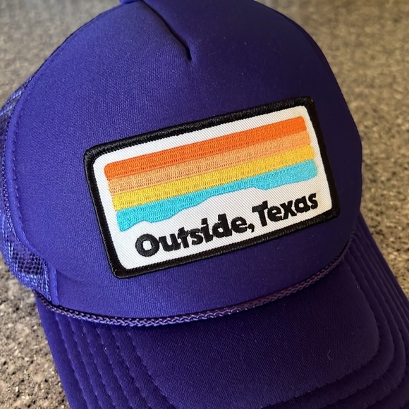 OTTO Outside Texas Trucker Hat Snap back - Picture 2 of 7